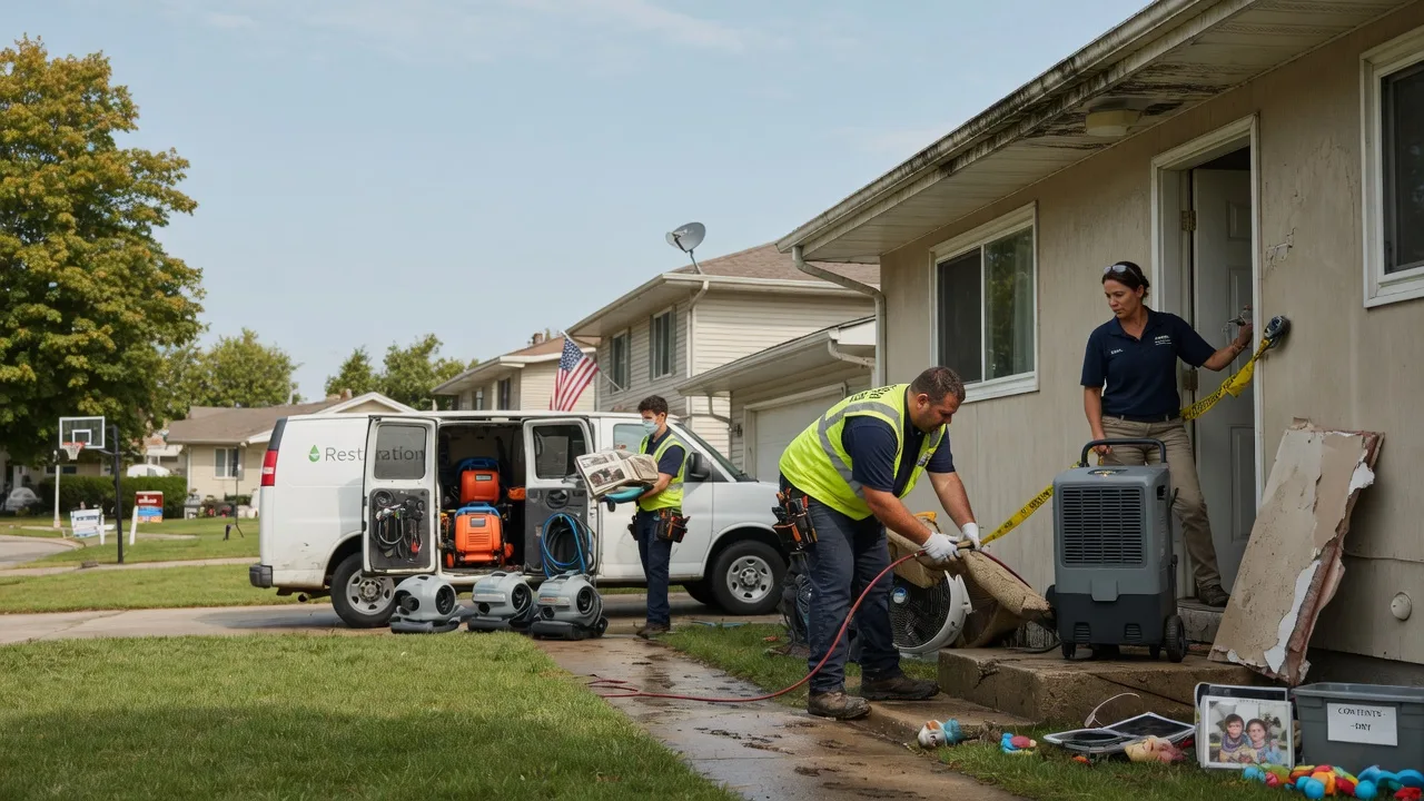 Water Damage Restoration in Lawn, TX near me